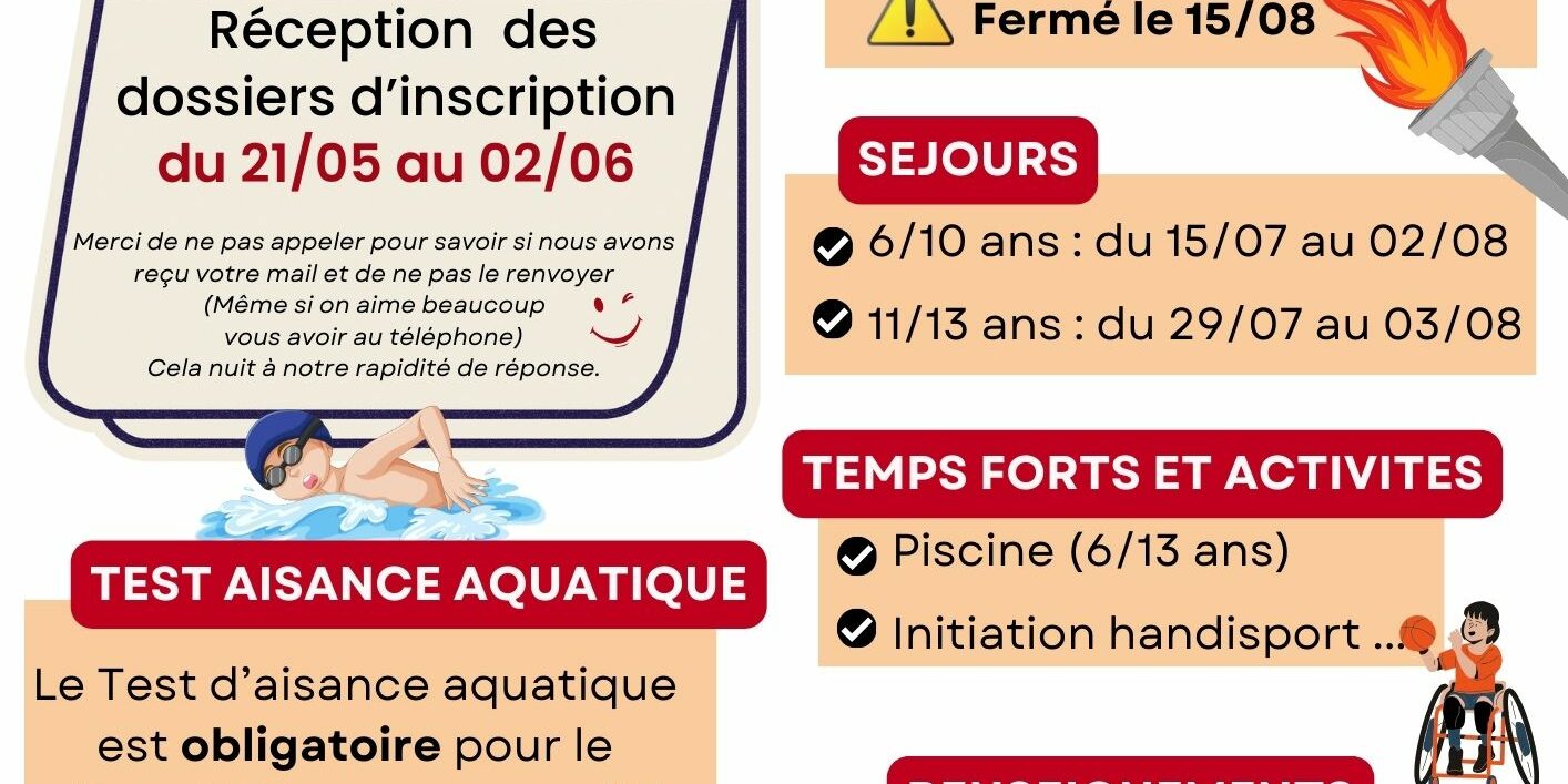 Flyer inscriptions ETE 2024