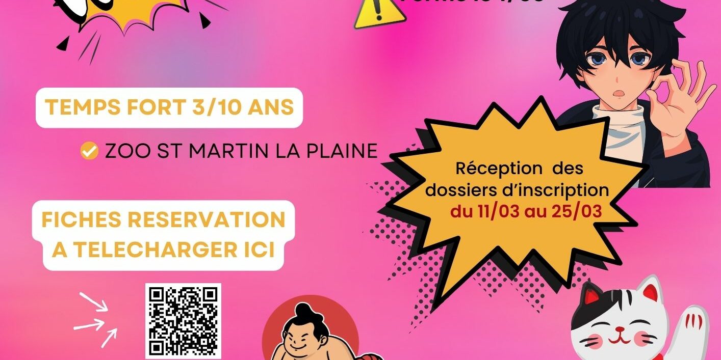 Flyer inscriptions Printemps 2024